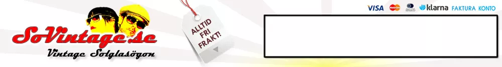 SoVintage.se - Vintage Solglasögon