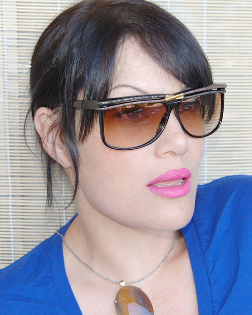 Solglasögon: Bowtie Green/Lilac