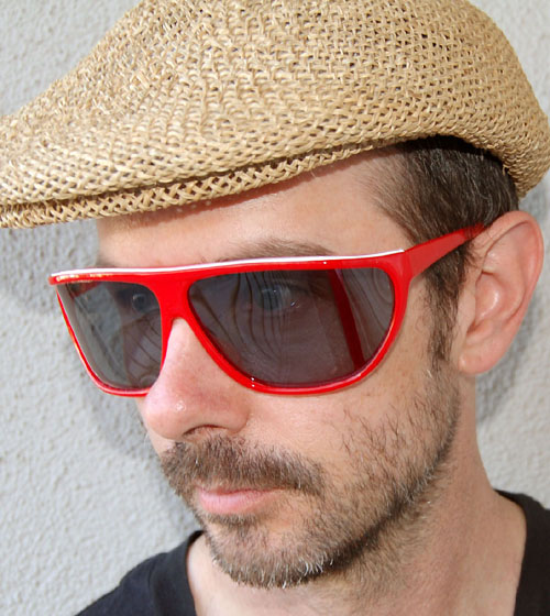 Solglasögon: Apollo Red/White