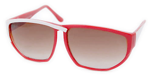 Solglasögon: Bring It! Red/White