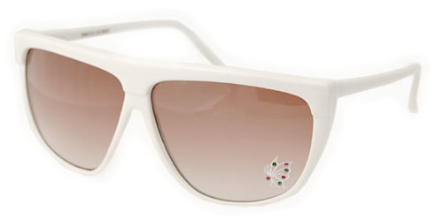 Solglasögon: Salon & On White/Butterfly