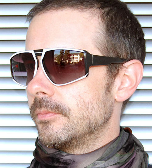 Solglasögon: Voom Black/White