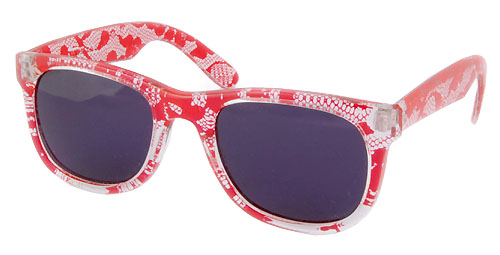 Solglasögon: Lacy Way-C Clear/Red