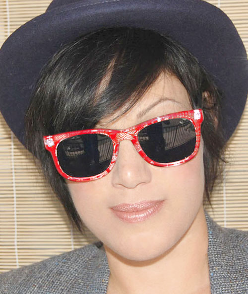 Solglasögon: Lacy Way-C Clear/Red