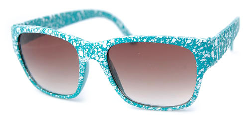 Solglasögon: Pixel Turquoise