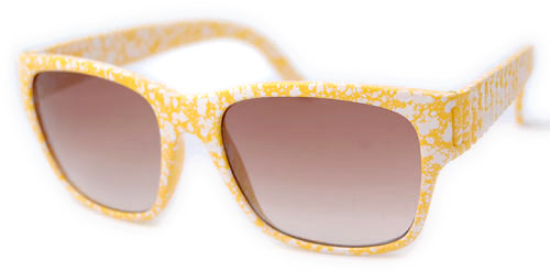 Solglasögon: Pixel Yellow