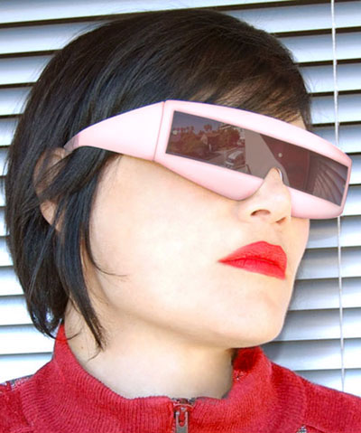 Solglasögon: Kiss Pink +