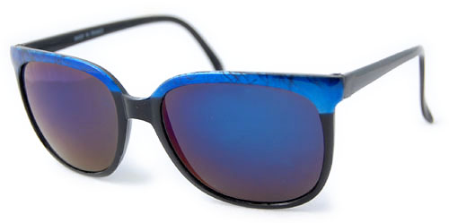 Solglasögon: Analog Black/Blue