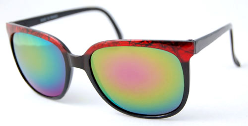 Solglasögon: Analog Black/Red