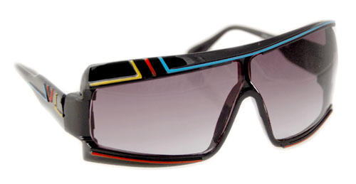 Solglasögon: Asymmetric Black