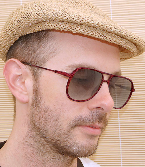 Solglasögon: Mars Red/Black