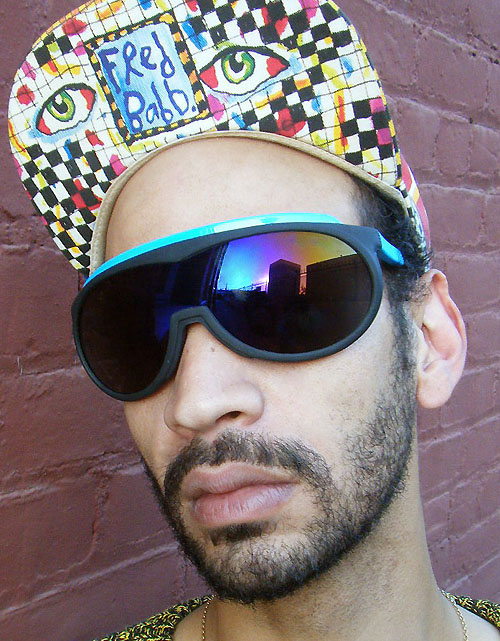 Solglasögon: Balcony Blue