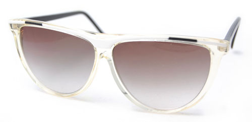 Solglasögon: Bisensual Clear/White/Black