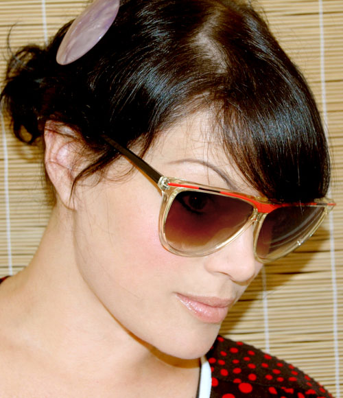 Solglasögon: Bisensual Red/Black