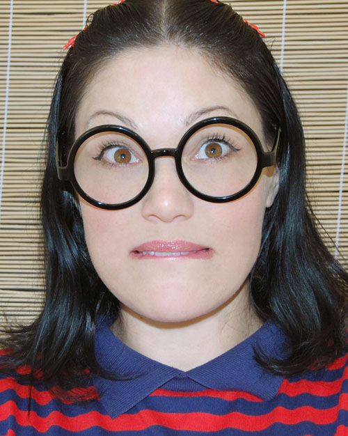 Solglasögon: Bookworm Black +