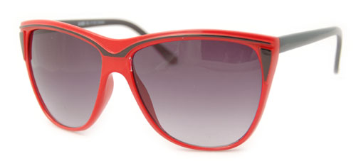 Solglasögon: Clara Red/Black +