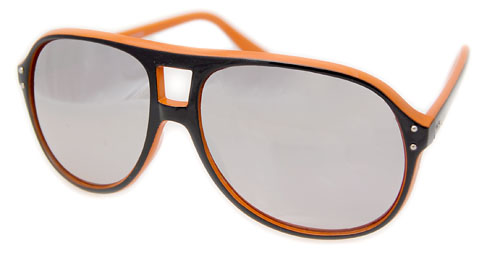 Solglasögon: Cliff Black/Orange +