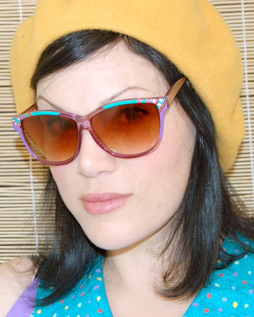 Solglasögon: Carnival Purple/Green