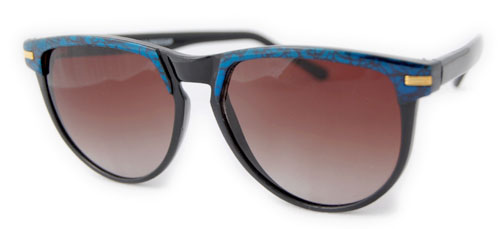 Solglasögon: Collegio Black/Blue