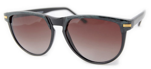 Solglasögon: Collegio Black/Green