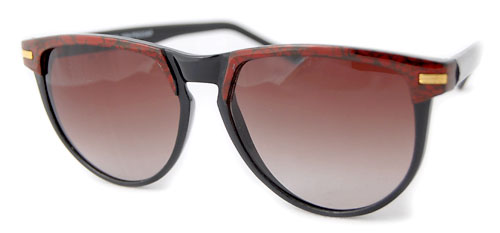 Solglasögon: Collegio Black/Red