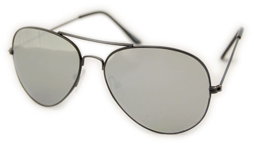 Solglasögon: Cop Rock Black/Mirrored +