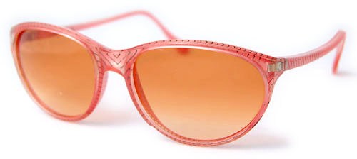 Solglasögon: Coquette Pink/Slash