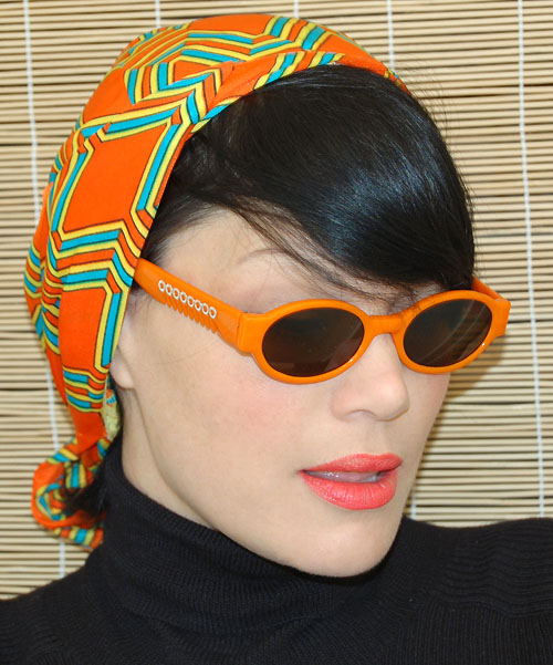 Solglasögon: Crayons Orange