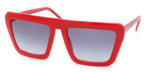Solglasögon: Cartoon Red +