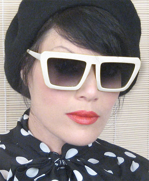 Solglasögon: Cartoon White +