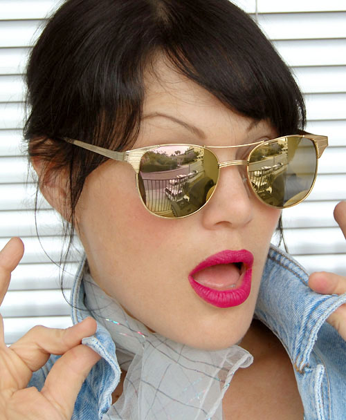 Solglasögon: Electric Youth Gold/Gold