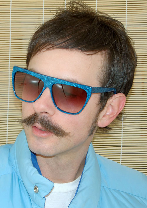 Solglasögon: Bowler Blue