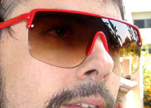 Solglasögon: Camel Red