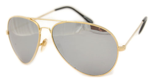 Solglasögon: Ferrante Gold/Silver Lens