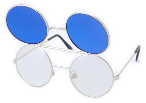 Solglasögon: Flip-Co Blue/Silver