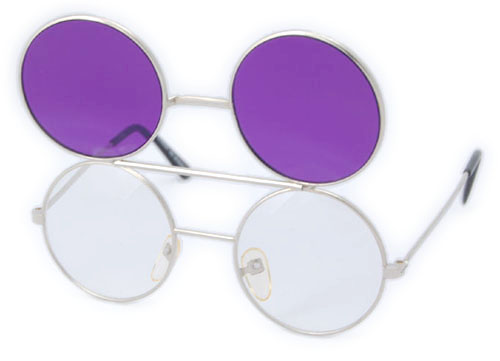 Solglasögon: Flip-Co Purple/Silver
