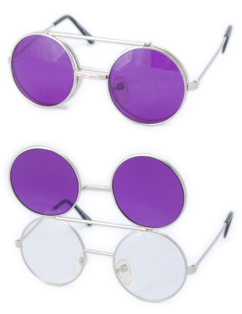 Solglasögon: Flip-Co Purple/Silver