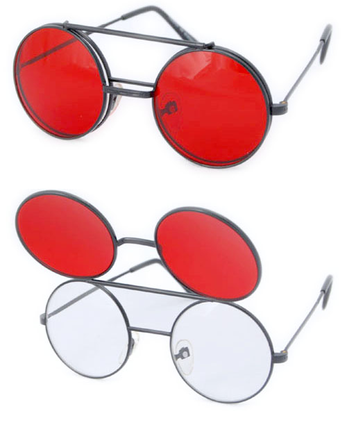 Solglasögon: Flip-Co Red/Black