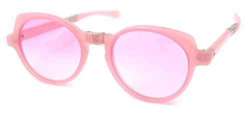 Solglasögon: Flounce Light Pink