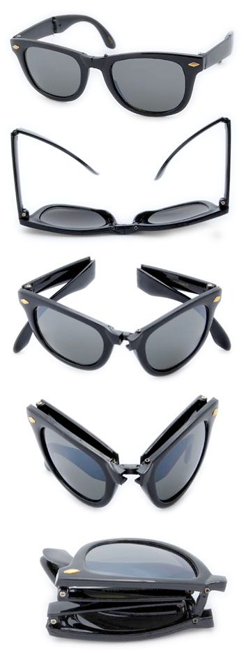 Solglasögon: Folding-Wf Black