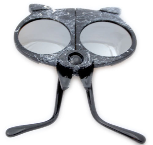 Solglasögon: Folding Kitty Black