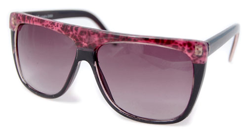 Solglasögon: Full Set Black/Pink