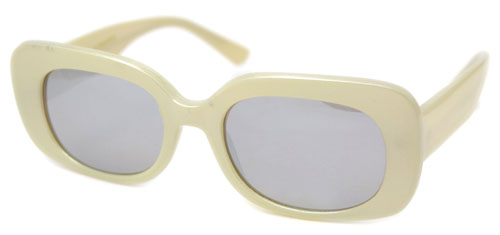 Solglasögon: Fuzzy Cucumber/Mirrored Lens