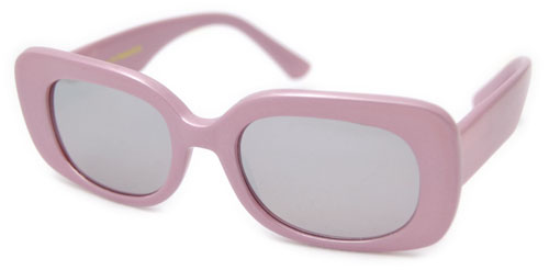 Solglasögon: Fuzzy Lilac/Mirrored Lens