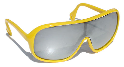 Solglasögon: Hotdog-Mirrored Yellow +