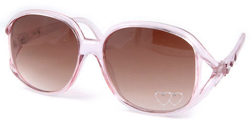 Solglasögon: Hearts-Lp Pink
