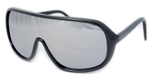 Solglasögon: Hotdog-Mirrored Black +