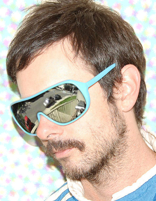 Solglasögon: Hotdog-Mirrored Blue +