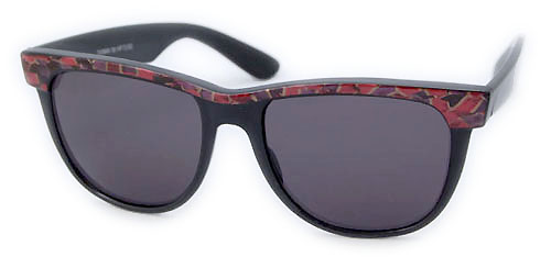 Solglasögon: Which Way? Black/Red