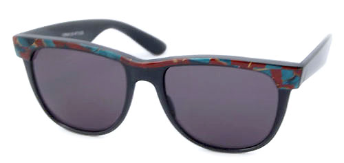 Solglasögon: Which Way? Black/Red/Turquoise